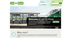 Desktop Screenshot of letgoknow.com